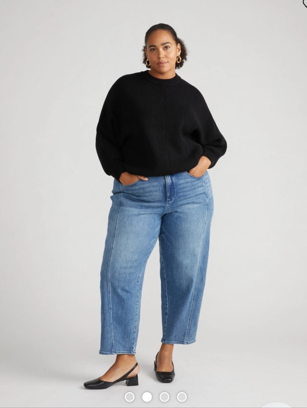 Universal Standard Better-Than-Wool Dolman Sweater‎ Size XL NWT